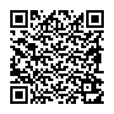 Codice QR per il numero di telefono +19892611658