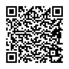 Kode QR untuk nomor Telepon +19892611667