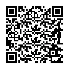 QR-koodi puhelinnumerolle +19892611755