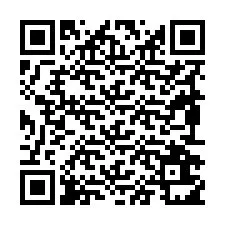 QR-code voor telefoonnummer +19892611780