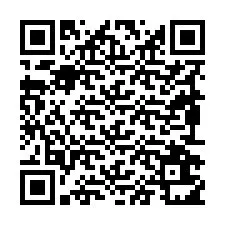 Kode QR untuk nomor Telepon +19892611784