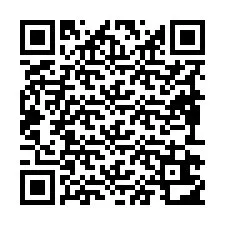 QR Code pour le numéro de téléphone +19892612006