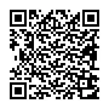 Codice QR per il numero di telefono +19892612023