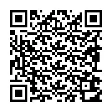 QR-код для номера телефона +19892612122