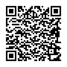 QR-koodi puhelinnumerolle +19892612247