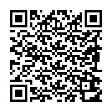 QR-koodi puhelinnumerolle +19892612284