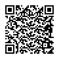 Kode QR untuk nomor Telepon +19892615337