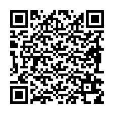 QR-code voor telefoonnummer +19892618516