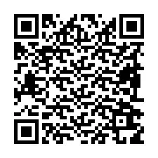 QR-Code für Telefonnummer +19892619337