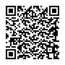 QR Code pour le numéro de téléphone +19892668088