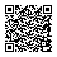 QR код за телефонен номер +19892830005