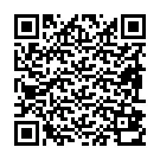 QR-koodi puhelinnumerolle +19892830077