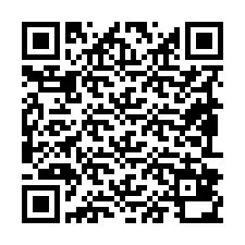 QR-code voor telefoonnummer +19892830439