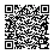 QR-код для номера телефона +19892830452