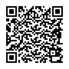 Kode QR untuk nomor Telepon +19892830456