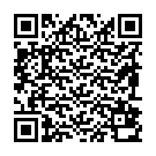 QR-koodi puhelinnumerolle +19892830511