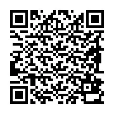 QR Code pour le numéro de téléphone +19892830578