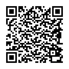 Kode QR untuk nomor Telepon +19892830628