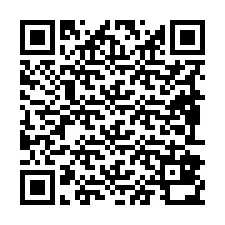 QR-code voor telefoonnummer +19892830836