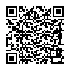 QR-код для номера телефона +19892830858