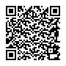 QR-koodi puhelinnumerolle +19892830860