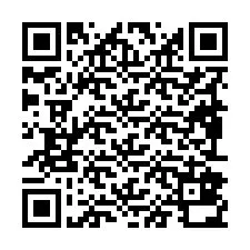 QR-Code für Telefonnummer +19892830892