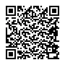 QR Code สำหรับหมายเลขโทรศัพท์ +19892830977