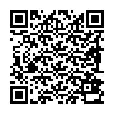 Codice QR per il numero di telefono +19892830986