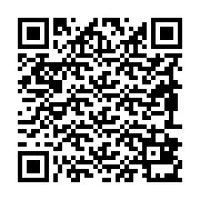 Codice QR per il numero di telefono +19892831004