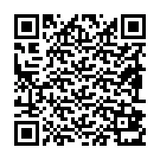 QR Code สำหรับหมายเลขโทรศัพท์ +19892831029