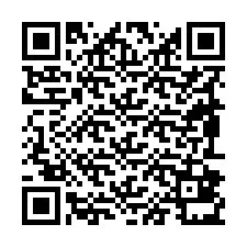 QR Code สำหรับหมายเลขโทรศัพท์ +19892831054