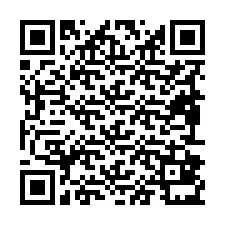 Código QR para número de telefone +19892831083