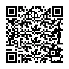 QR-код для номера телефона +19892831144