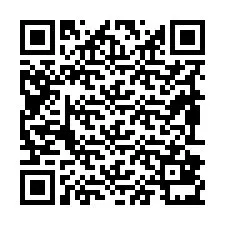 QR-код для номера телефона +19892831161