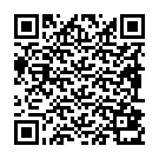 Kode QR untuk nomor Telepon +19892831162