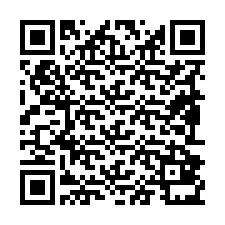 QR-код для номера телефона +19892831239