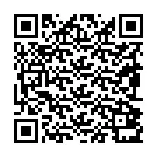 QR-koodi puhelinnumerolle +19892831290