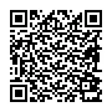 QR-code voor telefoonnummer +19892831357