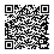 QR-код для номера телефона +19892831398