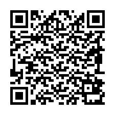 QR-код для номера телефона +19892831404