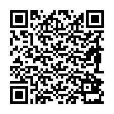 QR-код для номера телефона +19892831605