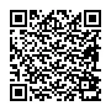 QR Code pour le numéro de téléphone +19892831657