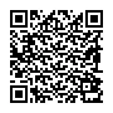 QR Code pour le numéro de téléphone +19892831685