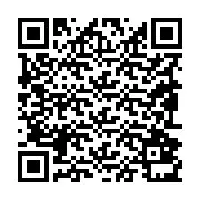 Codice QR per il numero di telefono +19892831778