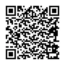 QR-koodi puhelinnumerolle +19892831803