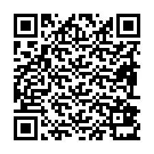 QR Code สำหรับหมายเลขโทรศัพท์ +19892831927