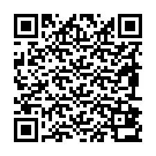 QR-code voor telefoonnummer +19892832080