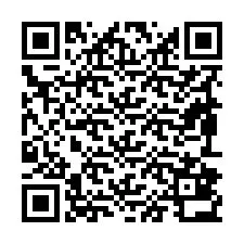 QR-koodi puhelinnumerolle +19892832105