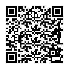 QR-koodi puhelinnumerolle +19892832493