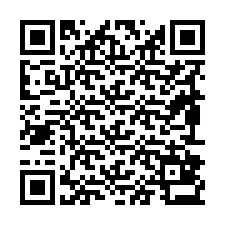 QR Code pour le numéro de téléphone +19892833481